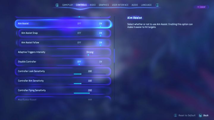Dostępne są też inne opcje mogące obniżyć poziom trudności dla wybranych elementów gry - Avatar Frontiers of Pandora: Wszystkie poziomy trudności - Avatar Frontiers of Pandora - poradnik do gry