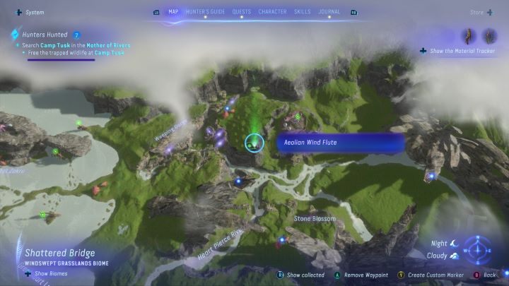 8 - Avatar Frontiers of Pandora: Wszystkie eolskie fletnie wietrzne, mapa - Avatar Frontiers of Pandora - poradnik do gry