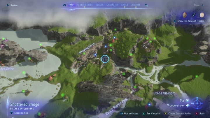 27 - Avatar Frontiers of Pandora: Wszystkie eolskie fletnie wietrzne, mapa - Avatar Frontiers of Pandora - poradnik do gry