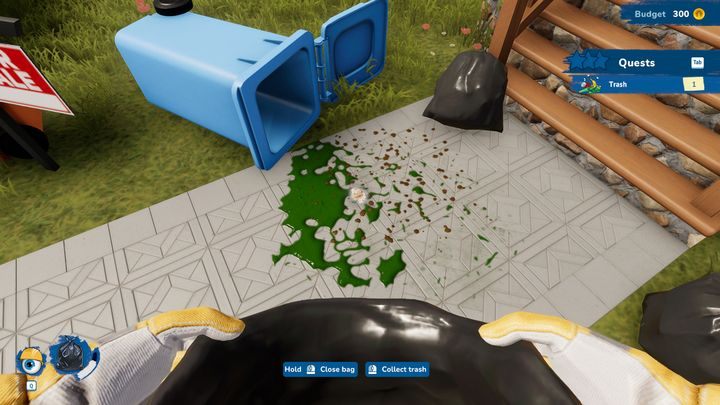 Ze śmieciami można sobie poradzić na dwa sposoby - House Flipper 2: Porady na start - House Flipper 2 - poradnik do gry