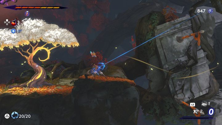 Niedługo po rozpoczęciu gry, Sargon otrzyma możliwość rzucania czakramem - wirującą bronią wykorzystywaną do aktywowania mechanizmów - Prince of Persia The Lost Crown: Porady na start - Prince of Persia The Lost Crown - poradnik do gry