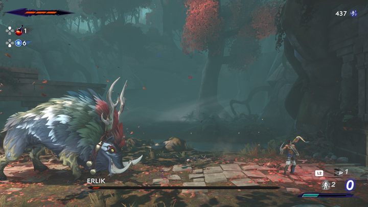 Magiczny dzik z Lasu Hyrkańskiego - Prince of Persia The Lost Crown: Wszyscy bossowie - Prince of Persia The Lost Crown - poradnik do gry