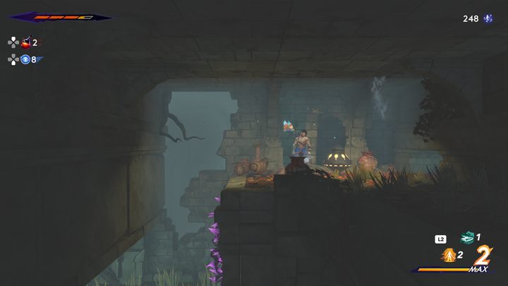 Słój dostępny w sekretnym pomieszczeniu, do którego dostęp otrzymacie po zniszczeniu ściany - Prince of Persia The Lost Crown: Wszystkie Słoje piasku (Proroctwa) - Prince of Persia The Lost Crown - poradnik do gry