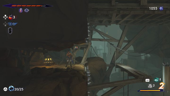 Na szczycie pomieszczenia wypełnionego zdradliwymi platformami i ostrymi kolcami - Prince of Persia The Lost Crown: Wszystkie Słoje piasku (Proroctwa) - Prince of Persia The Lost Crown - poradnik do gry