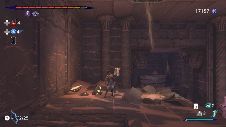 W ukrytym pomieszczeniu po pokonaniu sekcji platformowej - Prince of Persia The Lost Crown: Wszystkie Słoje piasku (Proroctwa) - Prince of Persia The Lost Crown - poradnik do gry