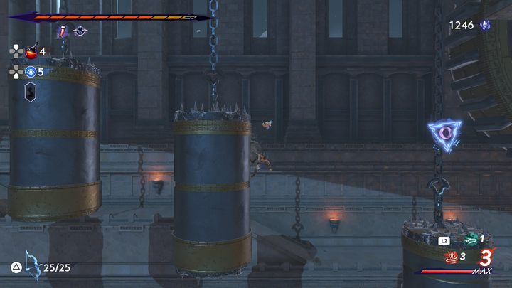 W dużej komnacie z odważnikami - Prince of Persia The Lost Crown: Wszystkie Kserksesy (monety) - Prince of Persia The Lost Crown - poradnik do gry