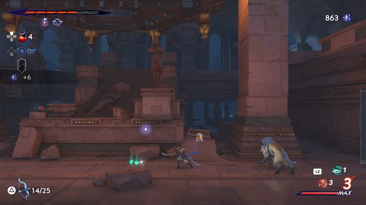 Po pokonaniu wojownika związanego z jednym z zadań pobocznych - Prince of Persia The Lost Crown: Wszystkie Kserksesy (monety) - Prince of Persia The Lost Crown - poradnik do gry