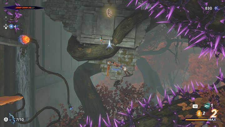 Kserkses zlokalizowany w lewym, dolnym rogu pomieszczenia - Prince of Persia The Lost Crown: Wszystkie Kserksesy (monety) - Prince of Persia The Lost Crown - poradnik do gry