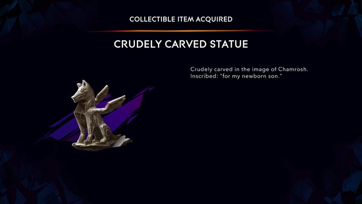 Crudely Carved Statue - Prince of Persia The Lost Crown: Wszystkie Przedmioty wiedzy - Prince of Persia The Lost Crown - poradnik do gry