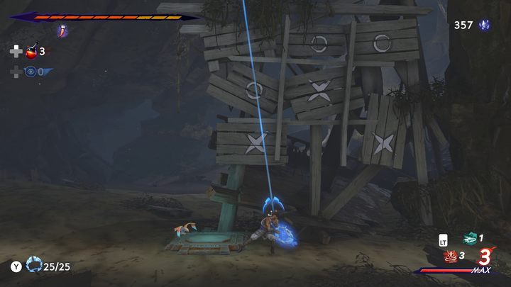 Na zagadkę tajemniczej planszy natkniecie się w południowej części Zatopionego Portu - Prince of Persia The Lost Crown: Jak rozwiązać zagadkę z kółkiem i krzyżykiem? - Prince of Persia The Lost Crown - poradnik do gry