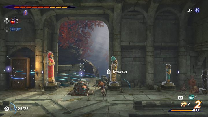 Teraz Waszym zadaniem jest już tylko ułożyć posągi w odpowiedniej kolejności i orientacji - Prince of Persia The Lost Crown: Jak rozwiązać zagadkę z posągami? - Prince of Persia The Lost Crown - poradnik do gry