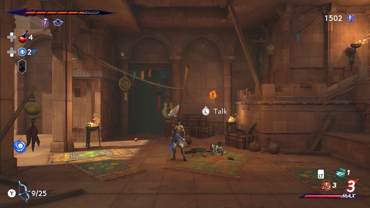 Dziewczynka nie znajduje się bezpośrednio w niewielkim regionie, a mapę sprzedaje na granicy z Dolnym Miastem - Prince of Persia The Lost Crown: Wszystkie Mapy (Fariba) - Prince of Persia The Lost Crown - poradnik do gry