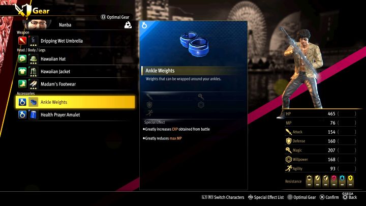 Możecie usprawniać gromadzenie XP dzięki elementom wyposażenia - Infinite Wealth: Jak gromadzić doświadczenie (XP) i levelować? - Like a Dragon Infinite Wealth - poradnik do gry