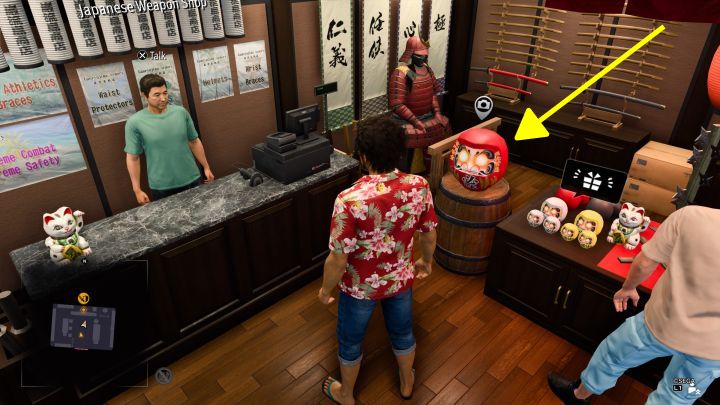 Pozostańcie przy sklepie Ganryujima Armory, przed którym zrobiliście zdjęcie #12 - Infinite Wealth: Wszystkie Photo Rally w Little Japan - Like a Dragon Infinite Wealth - poradnik do gry