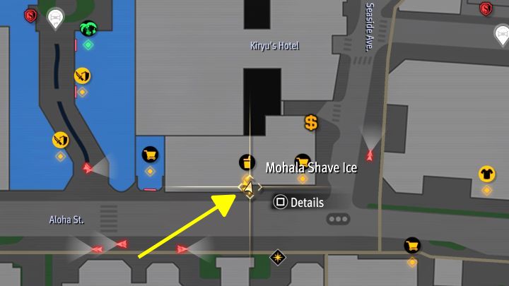 Tytułowy obiekt znajduje się przy ulicy Aloha St - Infinite Wealth: Wszystkie Photo Rally w Waikiki - Like a Dragon Infinite Wealth - poradnik do gry