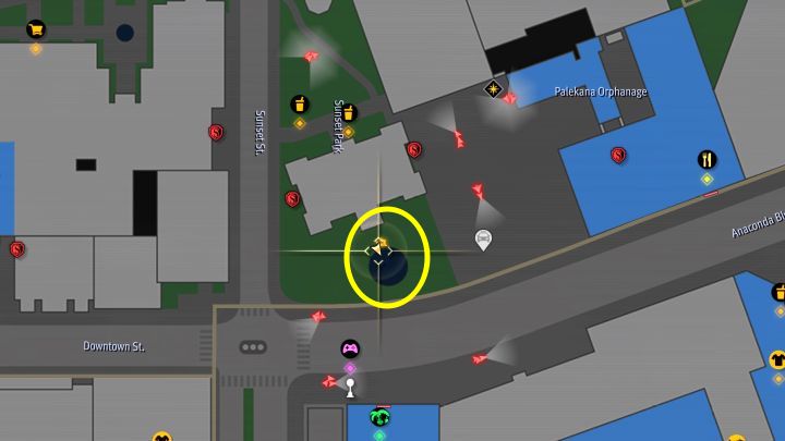 Obiektem do sfotografowania jest duża okrągła fontanna - Infinite Wealth: Wszystkie Photo Rally w Downtown, Chinatown i District Five - Like a Dragon Infinite Wealth - poradnik do gry