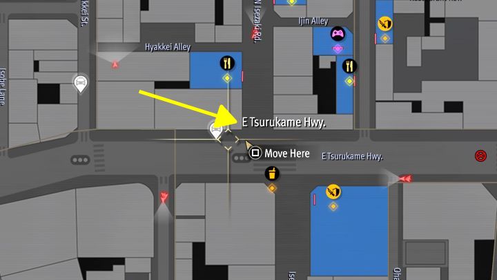 Poszukiwany sklep znajdziecie na ulicy E Tsurukame Hwy - Infinite Wealth: Wszystkie Photo Rally w Downtown w Jokohamie - Like a Dragon Infinite Wealth - poradnik do gry