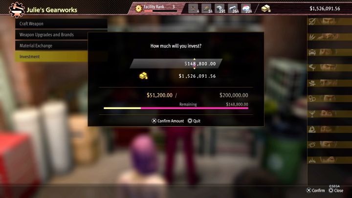 4 - Infinite Wealth: Crafting w warsztatach Julies Gearworks - Like a Dragon Infinite Wealth - poradnik do gry