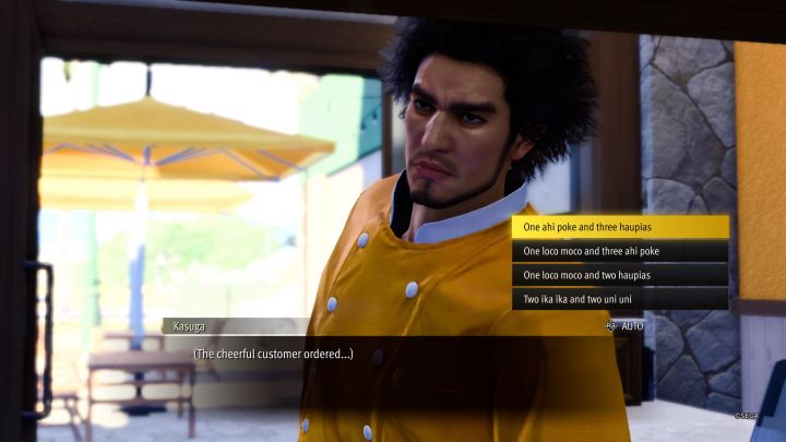 W początkowej części Substory musicie poprawnie przekazywać zamówienia klientów - Infinite Wealth: Jakie jest imię właściciela w Substory #11 i jak rozpoznać potrawy? - Like a Dragon Infinite Wealth - poradnik do gry