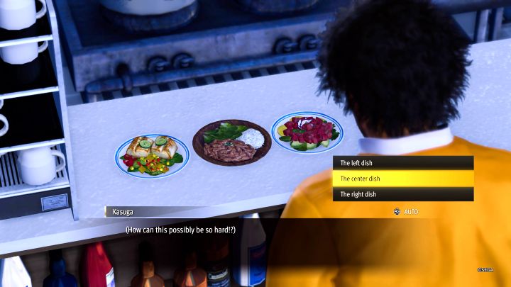 W dalszej części Substory musicie poprawnie wybierać potrawy spośród 3 leżących na ladzie - Infinite Wealth: Jakie jest imię właściciela w Substory #11 i jak rozpoznać potrawy? - Like a Dragon Infinite Wealth - poradnik do gry