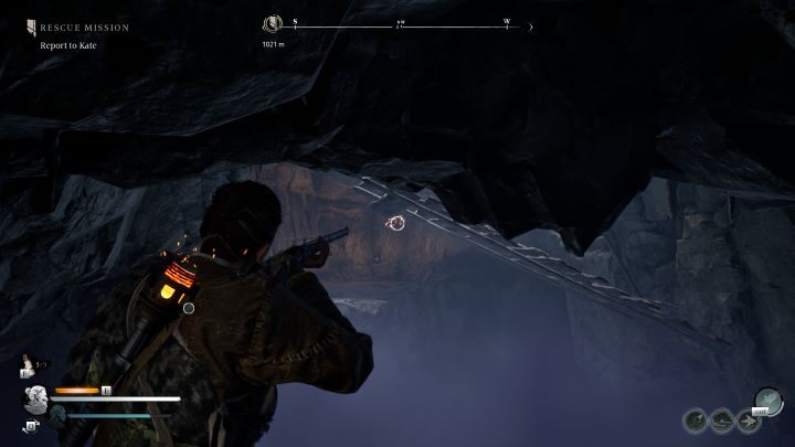 Możecie też cofnąć się do jaskini z której rozproszyliście mgłę i spuścić tam linę - znajdziecie tam tylko trochę lnu - Banishers: Wszystkie Nawiedzone miejsca - Banishers Ghosts of New Eden - poradnik do gry