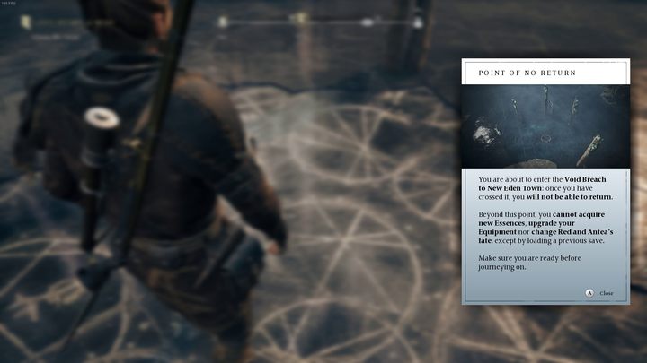 Ów wejście do mrocznego wymiaru stanowić będzie moment, po przekroczeniu którego nie będziecie mogli wrócić już do eksploracji świata - Banishers: Czy można grać po zakończeniu? - Banishers Ghosts of New Eden - poradnik do gry