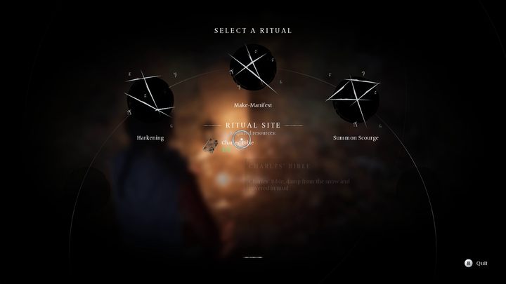 Do wykonania niektórych rytuałów (zwłaszcza tych stanowiących część wątku fabularnego) konieczne będzie także wykorzystanie pewnego specjalnego elementu - najczęściej przedmiotu należącego za życia do konkretnego ducha - Banishers: Wszystkie zasoby do rytuałów - Banishers Ghosts of New Eden - poradnik do gry