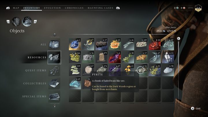 Rodzaj miedziopodobnego minerału - Banishers: Wszystkie zasoby do rytuałów - Banishers Ghosts of New Eden - poradnik do gry