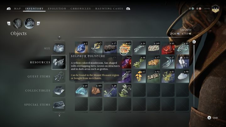 Charakterystyczny grzyb o jaskrawym, pomarańczowym kolorze - Banishers: Wszystkie zasoby do rytuałów - Banishers Ghosts of New Eden - poradnik do gry