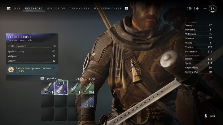 Podobnie jak inne elementy wyposażenia w Banished, leczące wywary mogą być wymieniane - Banishers: Jak się leczyć? - Banishers Ghosts of New Eden - poradnik do gry