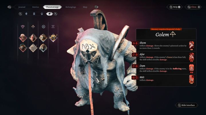 5 - The Thaumaturge: Jak pokonać bossa Golem? - The Thaumaturge - poradnik do gry