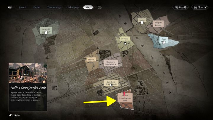 Uwaga - Udanie się na przyjęcie cara zablokuje dalsze podróżowanie po mieście - The Thaumaturge: Czekając na cud - The Thaumaturge - poradnik do gry