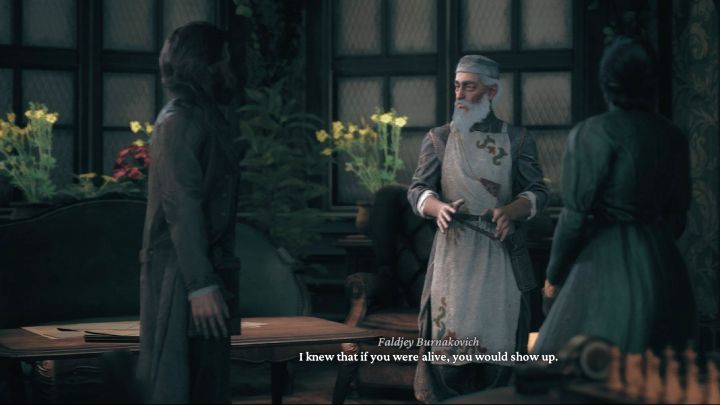 Jeśli nie ukończyliście jeszcze zadania Czwarty do brydża, to musicie się najpierw zająć tym głównym questem - The Thaumaturge: Niedaleko jabłoni - The Thaumaturge - poradnik do gry