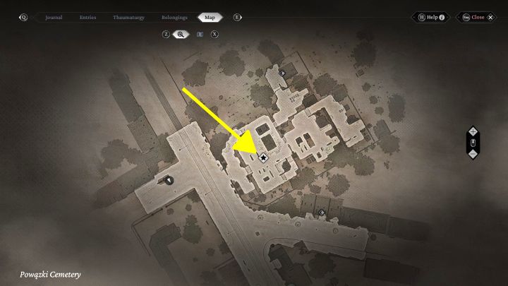 Miejskie tajemnice: Punkt widokowy jest w centralnej części cmentarza w dzielnicy Powązki - The Thaumaturge: Wszystkie zdjęcia stereoskopowe - The Thaumaturge - poradnik do gry