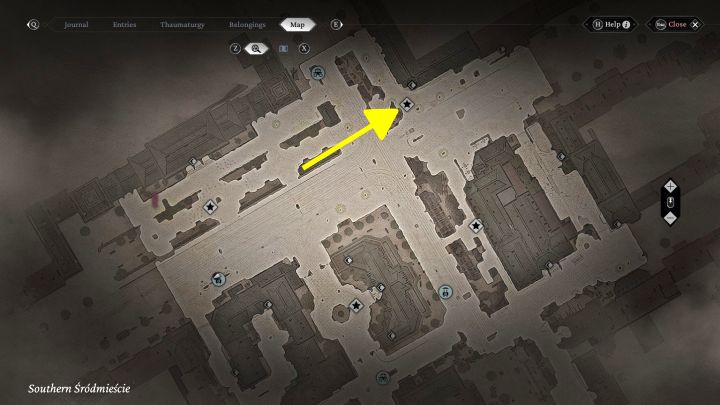 Miejskie tajemnice: Punkt widokowy jest przed wejściem do baru, w północnej części dzielnicy Śródmieście Południowe - The Thaumaturge: Wszystkie zdjęcia stereoskopowe - The Thaumaturge - poradnik do gry