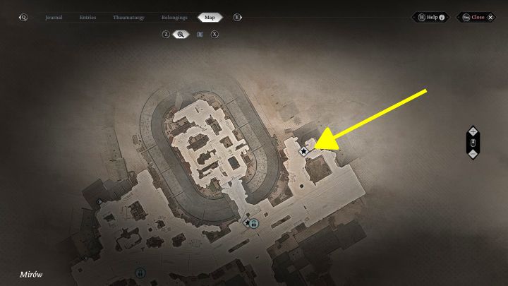 Miejskie tajemnice: Punkt widokowy jest w tej samej dzielnicy Mirów, w jej północno-wschodniej części - The Thaumaturge: Wszystkie zdjęcia stereoskopowe - The Thaumaturge - poradnik do gry