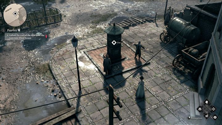 Zdjęcie: Lokacja Coś interesującego na południowym krańcu dzielnicy Mirów, niedaleko dorożki - The Thaumaturge: Wszystkie zdjęcia stereoskopowe - The Thaumaturge - poradnik do gry