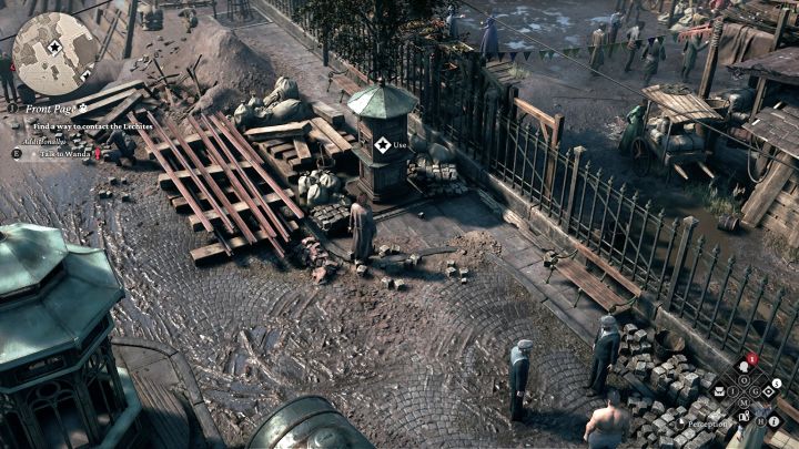 Zdjęcie: Lokacja Coś interesującego na północ od głównej drogi biegnącej przez dzielnicę Bazar Różyckiego - The Thaumaturge: Wszystkie zdjęcia stereoskopowe - The Thaumaturge - poradnik do gry