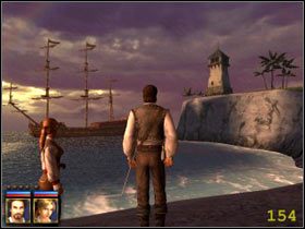 W tawernie, podczas rozmowy z załogą, pojawi się Danielle, która straciła statek, ale zdobyła glinianą tabliczkę Inków prowadzącą do skarbu - 15. Spotkaj się z Danielle na Isla Muelle - Piraci z Karaibów - poradnik do gry