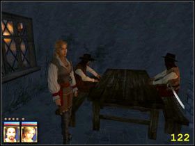 Na miejscu dowiesz się on niej, że macie się udać do tawerny, gdzie Vincent już na was czeka - 11. Kontynuuj poszukiwania Rheimsa - Piraci z Karaibów - poradnik do gry