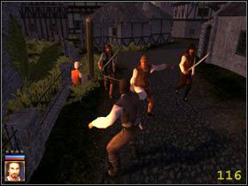 Po wyjściu z więzienia pewna kobieta poprosi Cię o uratowanie życia wynalazcy, którego chcą spalić na stosie - 10. Dostarcz więźnia gubernatorowi - Piraci z Karaibów - poradnik do gry