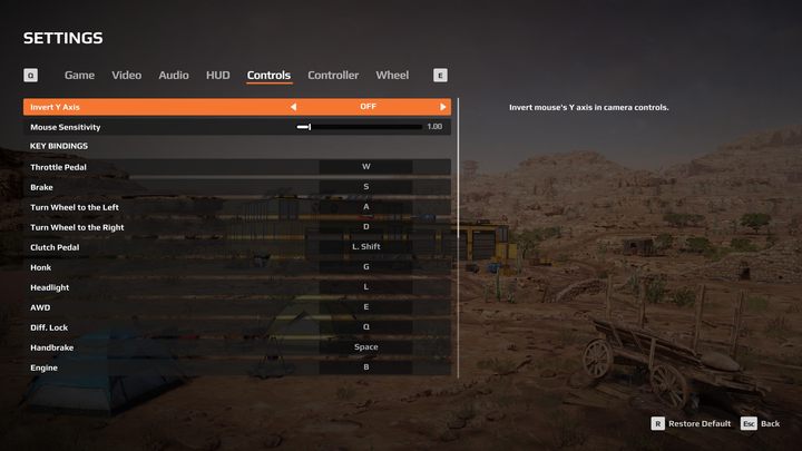 Expeditions A MudRunner Game oferuje również szeroki wybór dodatkowych opcji konfiguracji - Expeditions MudRunner: Sterowanie - Expeditions MudRunner - poradnik do gry