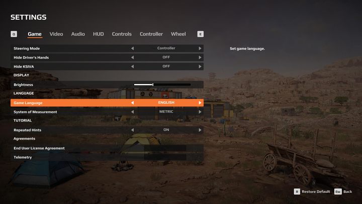 Zmiana języka gry jest bardzo prosta - Expeditions MudRunner: Polska wersja językowa - Expeditions MudRunner - poradnik do gry