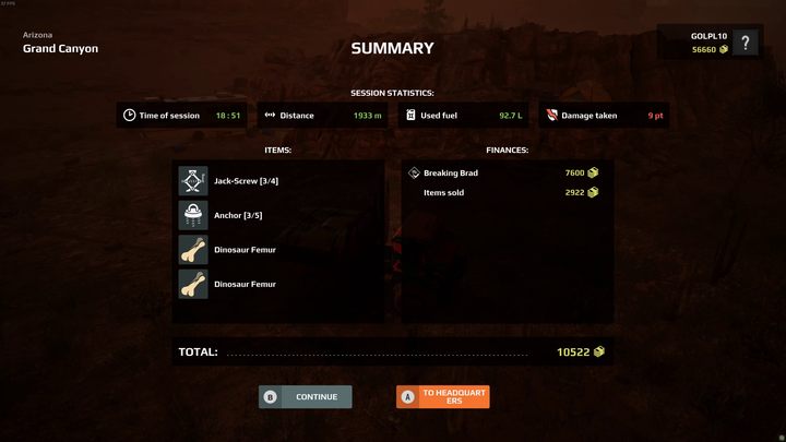 Warto również zaznaczyć, że nieużyte przez Was pomoce takie jak podnośniki czy kotwice również zostaną automatycznie sprzedane na końcu misji - Expeditions MudRunner: Jak zarabiać pieniądze? - Expeditions MudRunner - poradnik do gry
