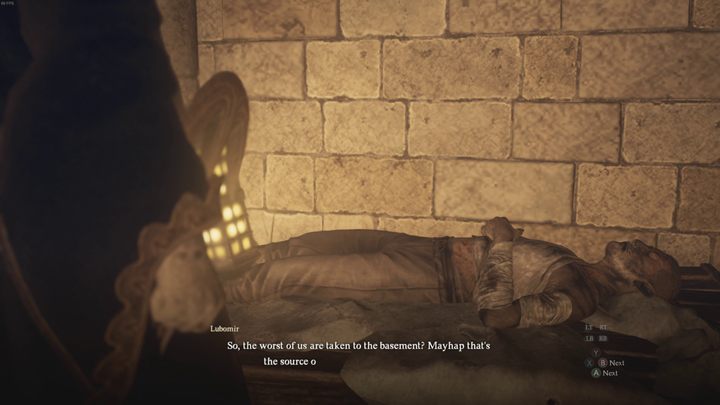 Po dostarczeniu 3 sztuk Miasmite z powrotem do Eleny, kobieta zaoferuje Wam oprowadzenie po domu chorych - Dragons Dogma 2: Jak ukończyć zadanie Saint of the Slums? - Dragons Dogma 2 - poradnik do gry