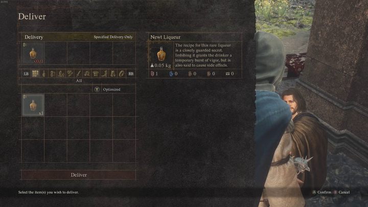 Gdy odnajdziecie już wystarczającą ilość butelek napoju, udajcie się ponownie do Lamonda i wręczcie mu je - Dragons Dogma 2: Jak odblokować wokację Warfarer? - Dragons Dogma 2 - poradnik do gry