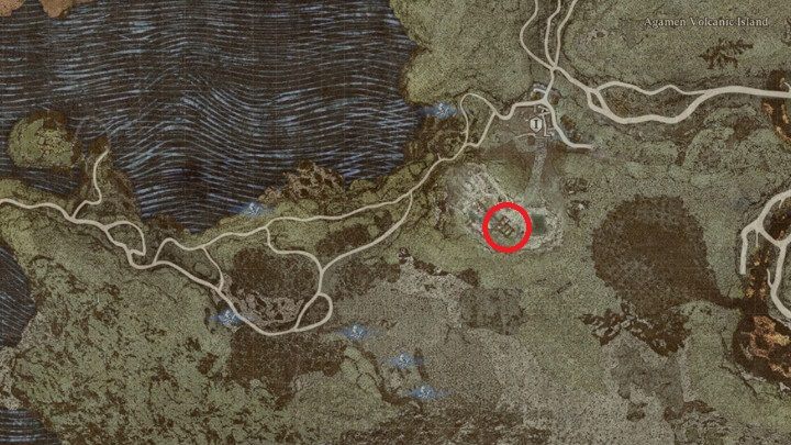 Lamonda znajdziecie opartego o kamienną kolumnę w gorących źródłach w osadzie Volcanic Island Camp, w centralnej części południowej wyspy - Dragons Dogma 2: Jak odblokować wokację Warfarer? - Dragons Dogma 2 - poradnik do gry