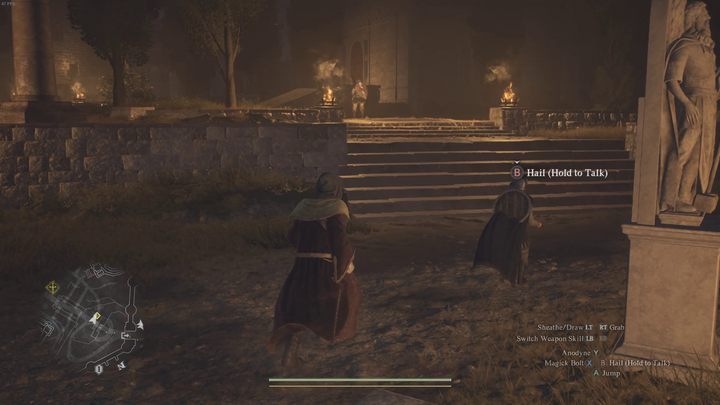 Po wkroczeniu na teren pałacu powita Was Sonia - strażniczka i zaufana współpracowniczka Branta - Dragons Dogma 2: Jak wykraść list królowej? - Dragons Dogma 2 - poradnik do gry