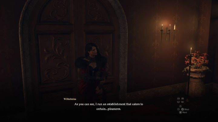 Uwaga - nie udawajcie się na koronację fałszywego Sovrana wraz z kapitanem Brantem przed zakończeniem zadania Wilhelminy - Dragons Dogma 2: Jak romansować z Wilhelminą? - Dragons Dogma 2 - poradnik do gry