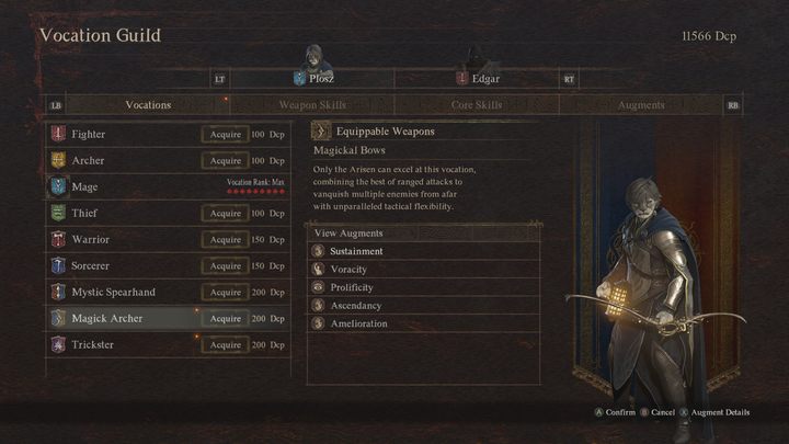 Magick Archer to wokacja łącząca elementy standardowego łucznika z magicznymi sztuczkami i wzmocnieniami - Dragons Dogma 2: Jak odblokować wokację Magick Archer? - Dragons Dogma 2 - poradnik do gry